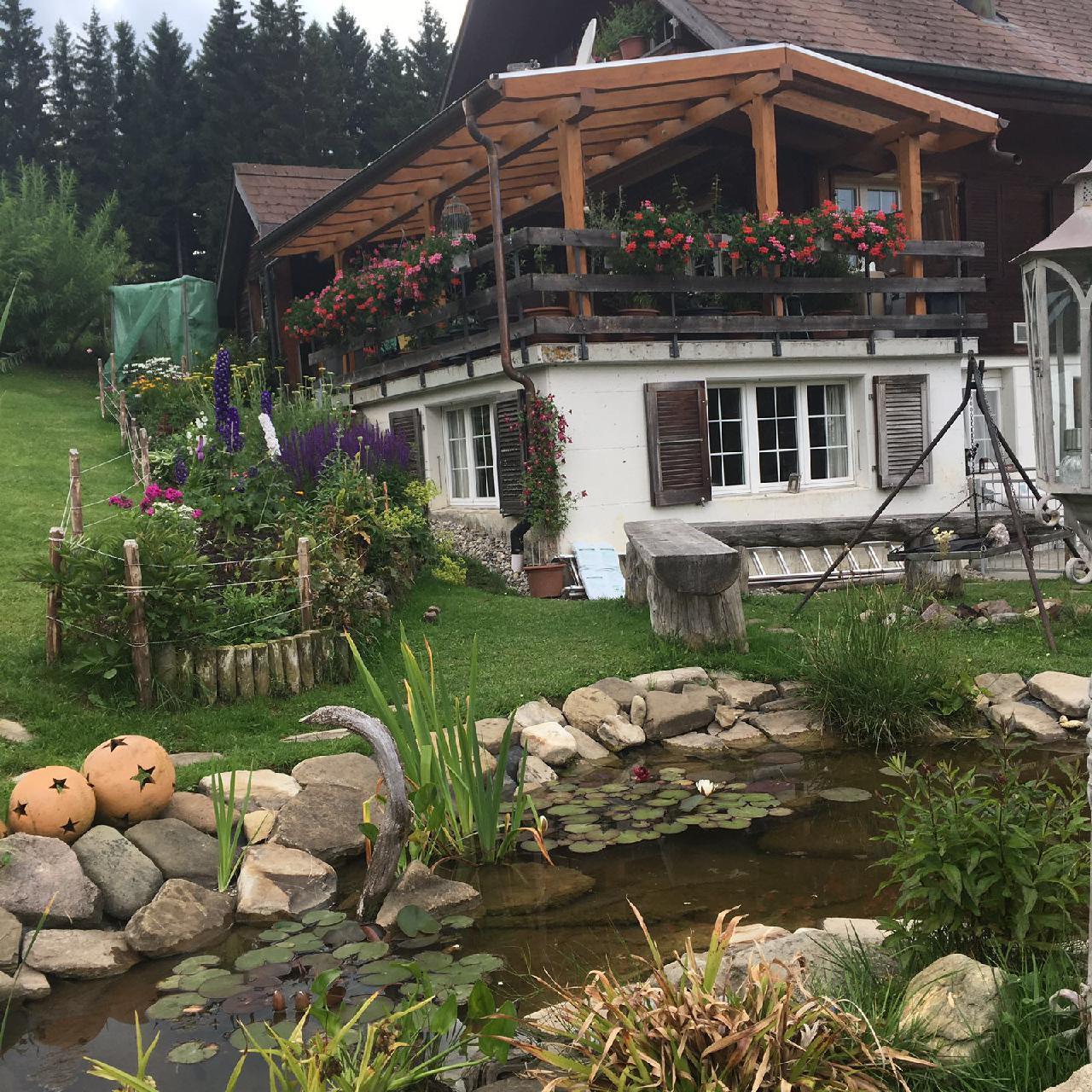 Charmante Ferienwohnung mitten in der Natur Ferienhaus in der Schweiz