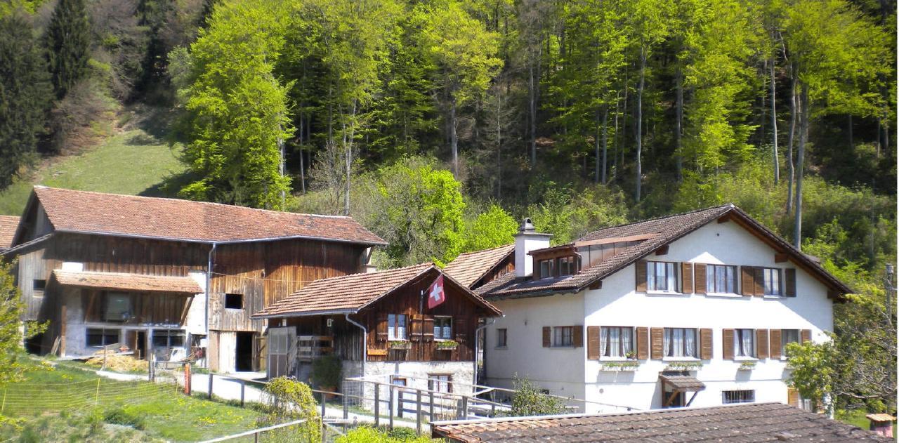 Zweibett-Zimmer -  Hof Just Ferienwohnung in der Schweiz