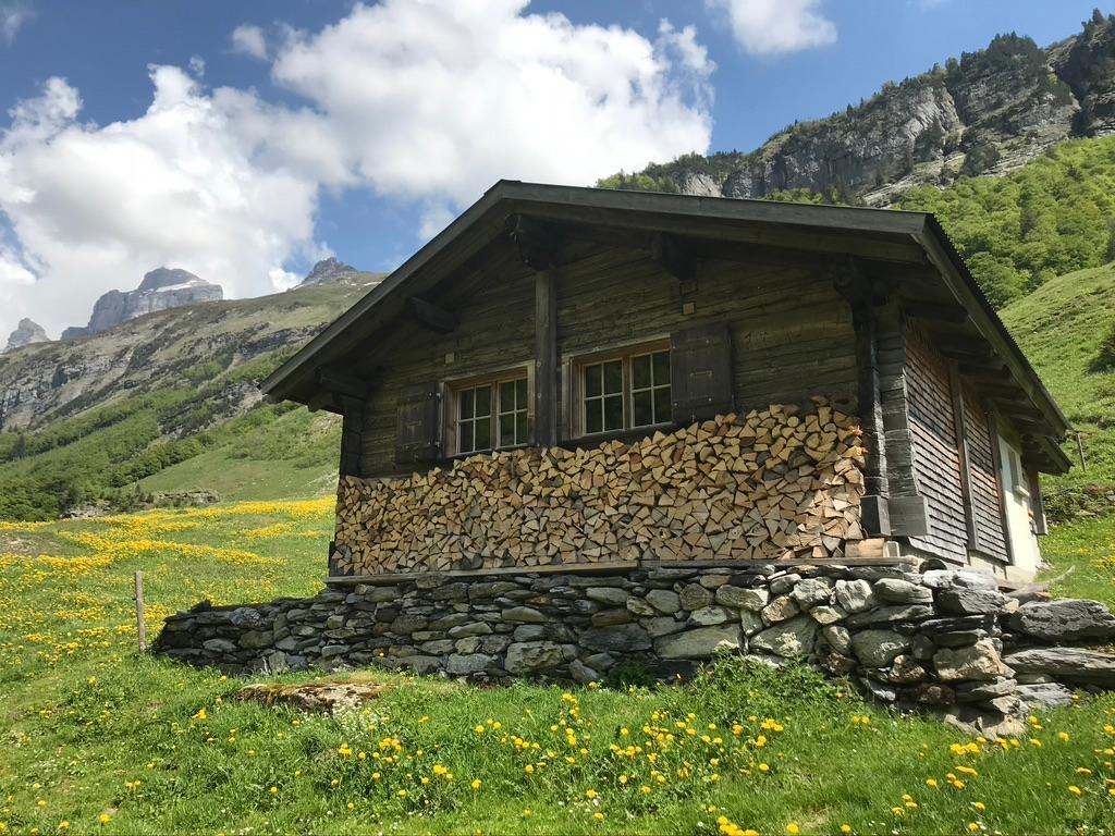 Alphütte Gental - Haslital  Ferienhaus in der Schweiz