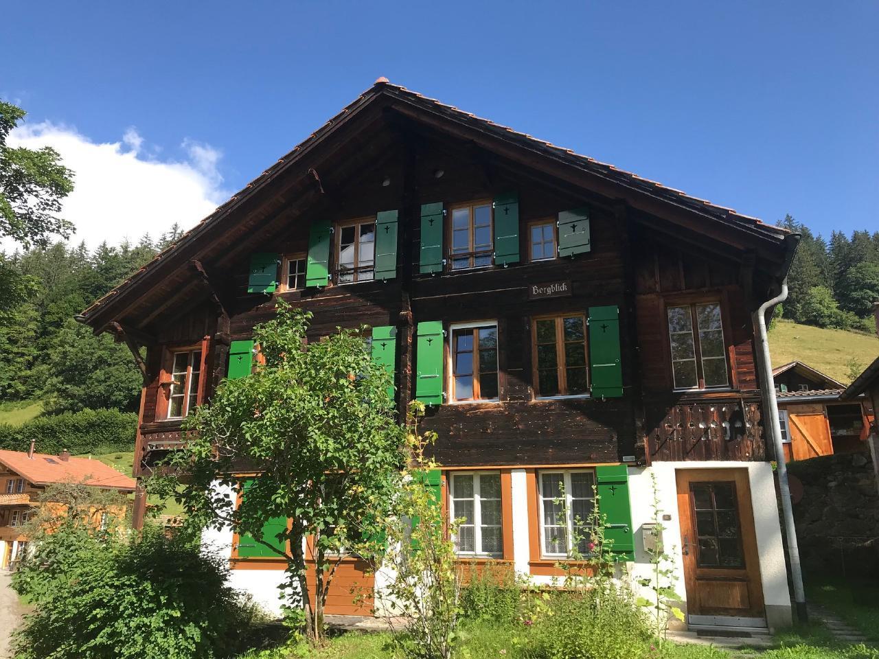 Chalet Bergblick, Wengwald Ferienwohnung  Berner-Oberland