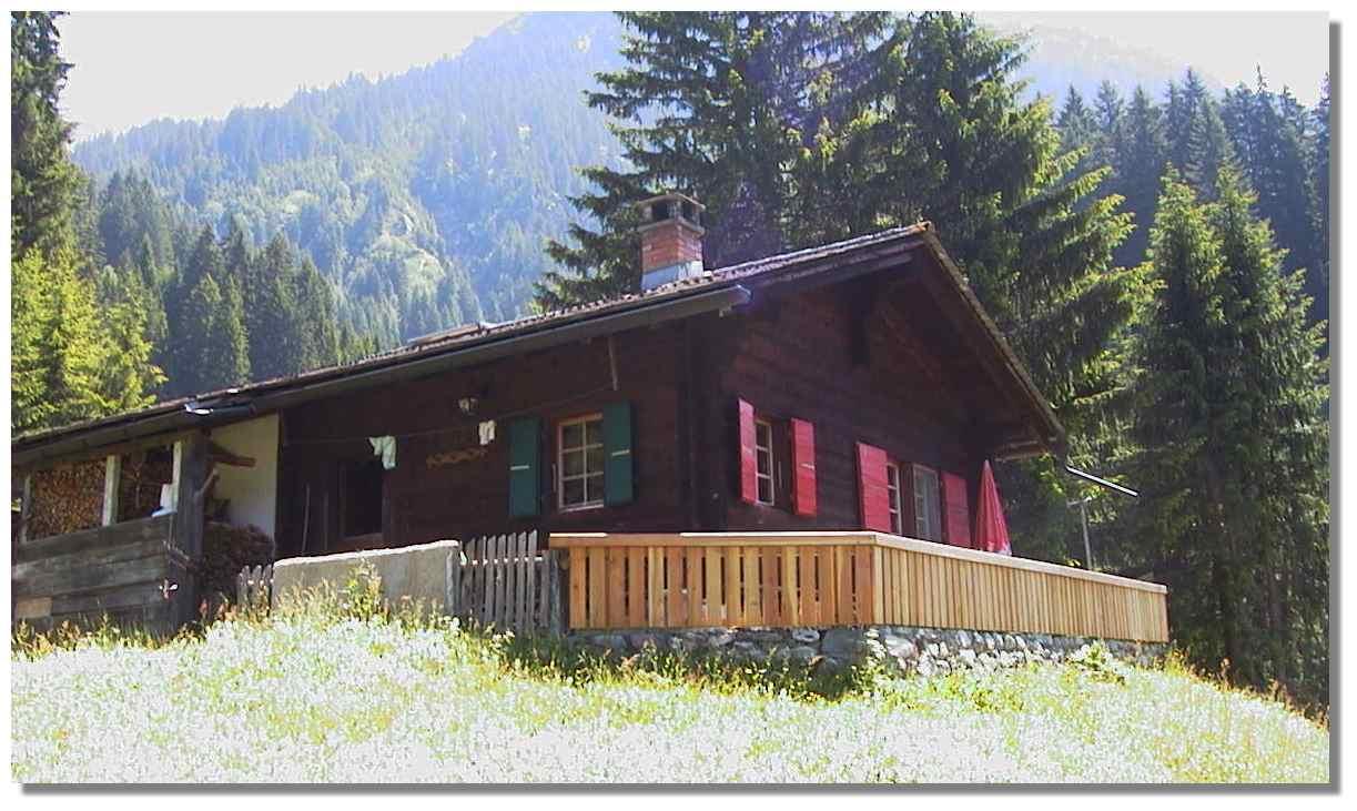 Maiensässhütte Rumplaun Hütte 