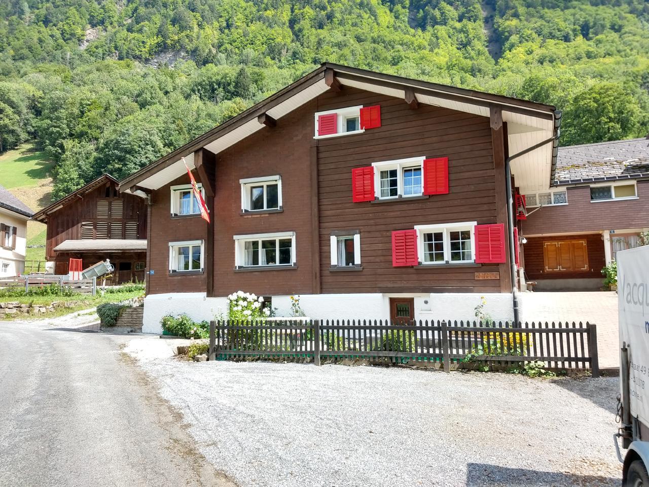 Glärnisch Blick Ferienhaus in der Schweiz
