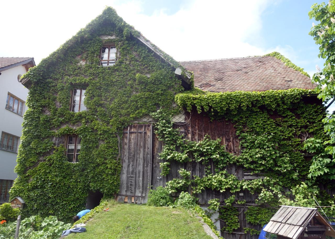 Das schiefe Haus von Oberschan Ferienhaus in der Schweiz