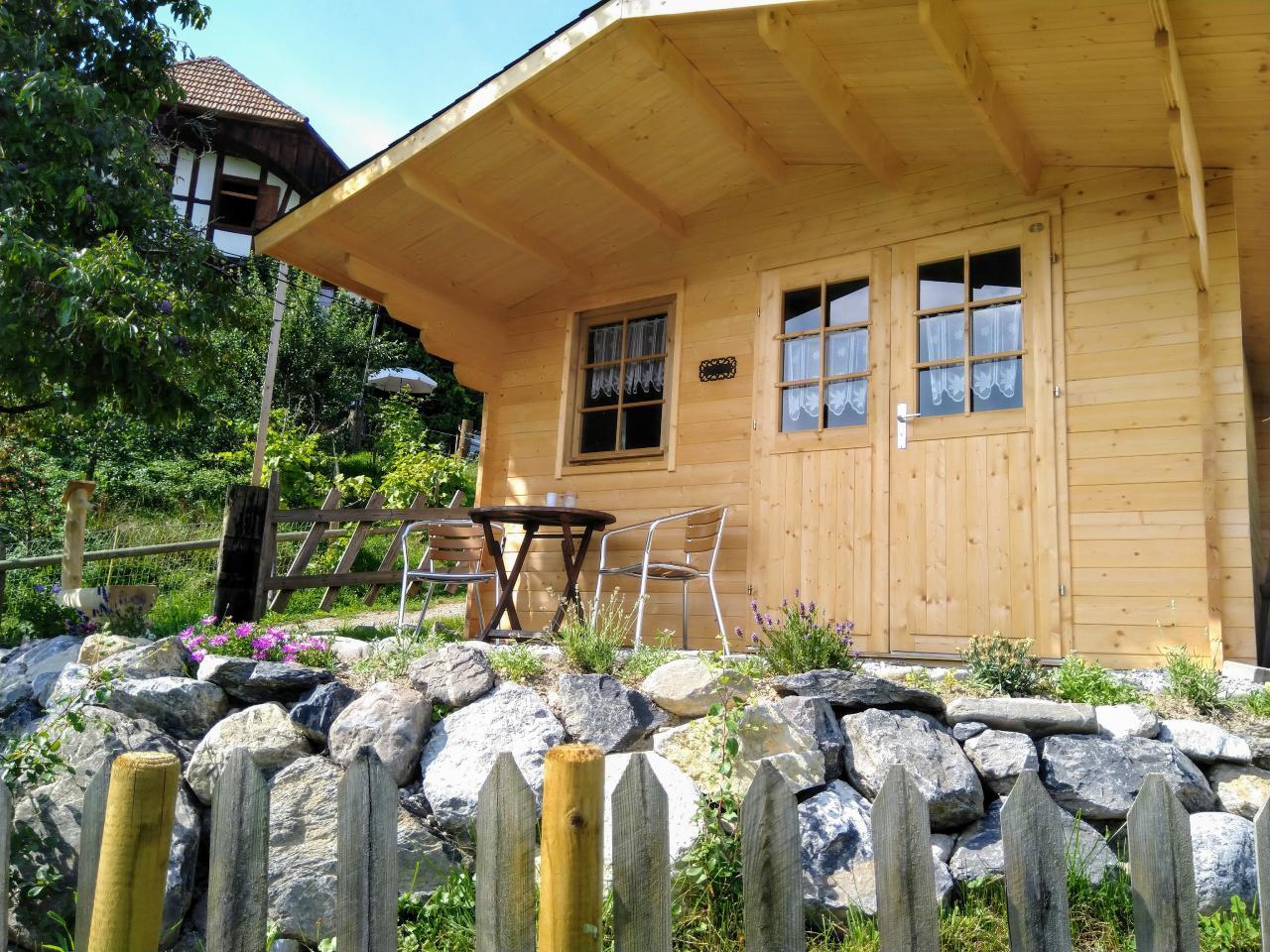 Gartenhaus (Zimmer) Ferienwohnung in der Schweiz