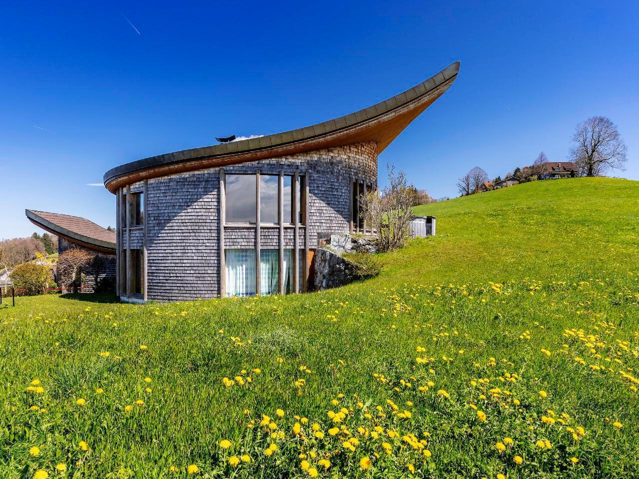 Luftiges Studio sunehus, mit Möglichkeit Bezu Ferienwohnung in der Schweiz