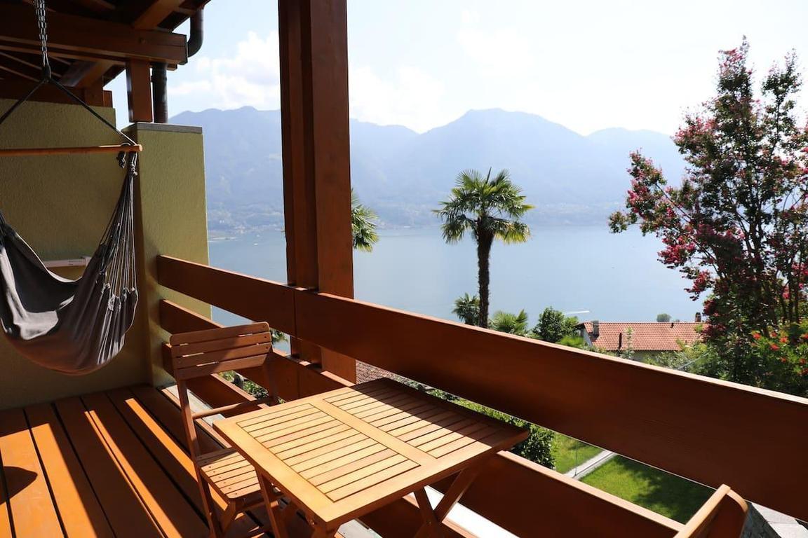 Wohlfühloase mit Traumaussicht / sehr ruhige  Ferienhaus  Lago Maggiore